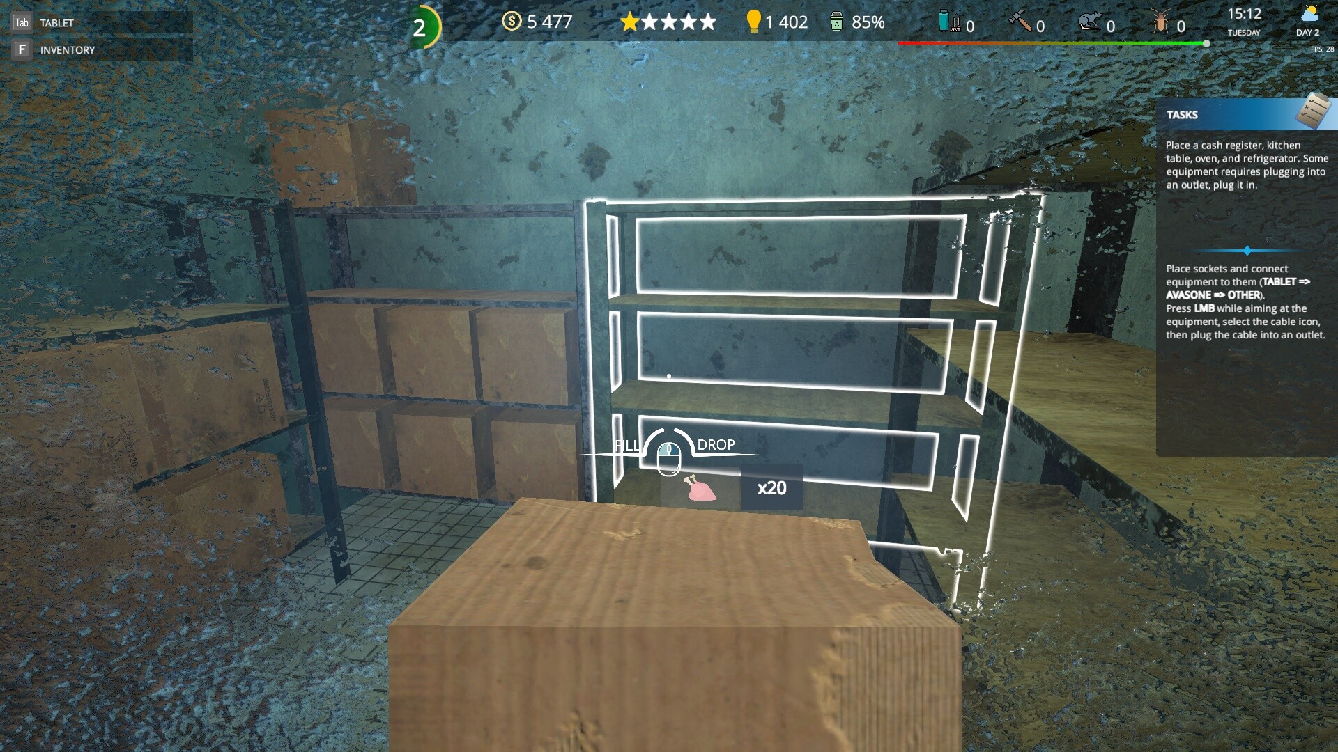 Cafe Owner Simulator PS4 Account