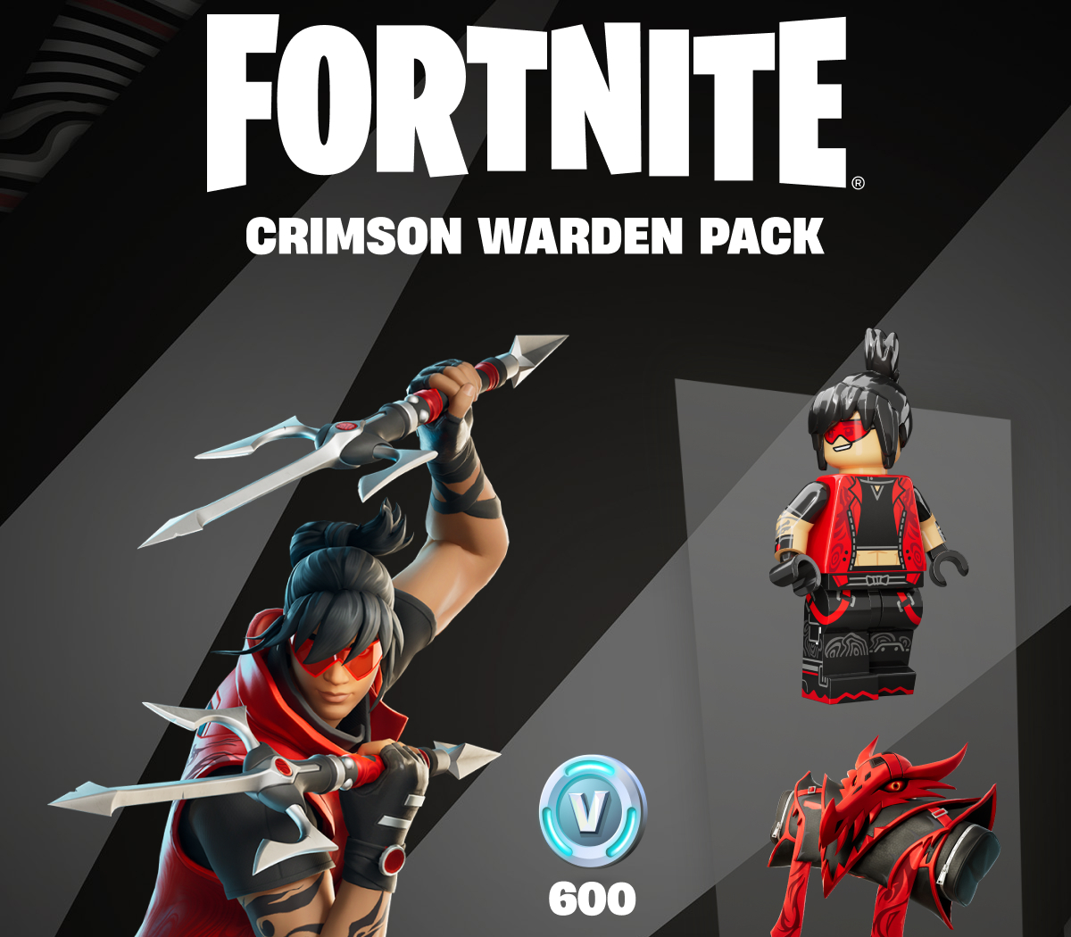 Fortnite - Crimson Warden Pack DLC EU XBOX One / Xbox Series X|S CD Key