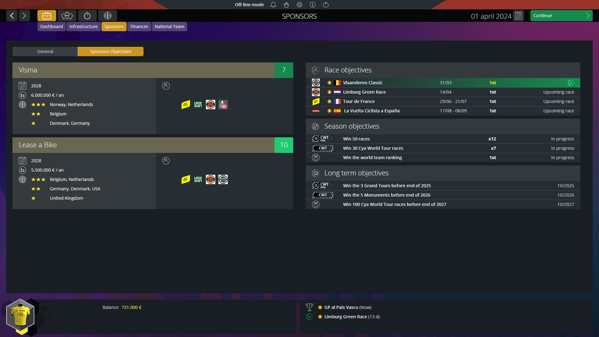 Pro Cycling Manager 2024 PC Steam Account