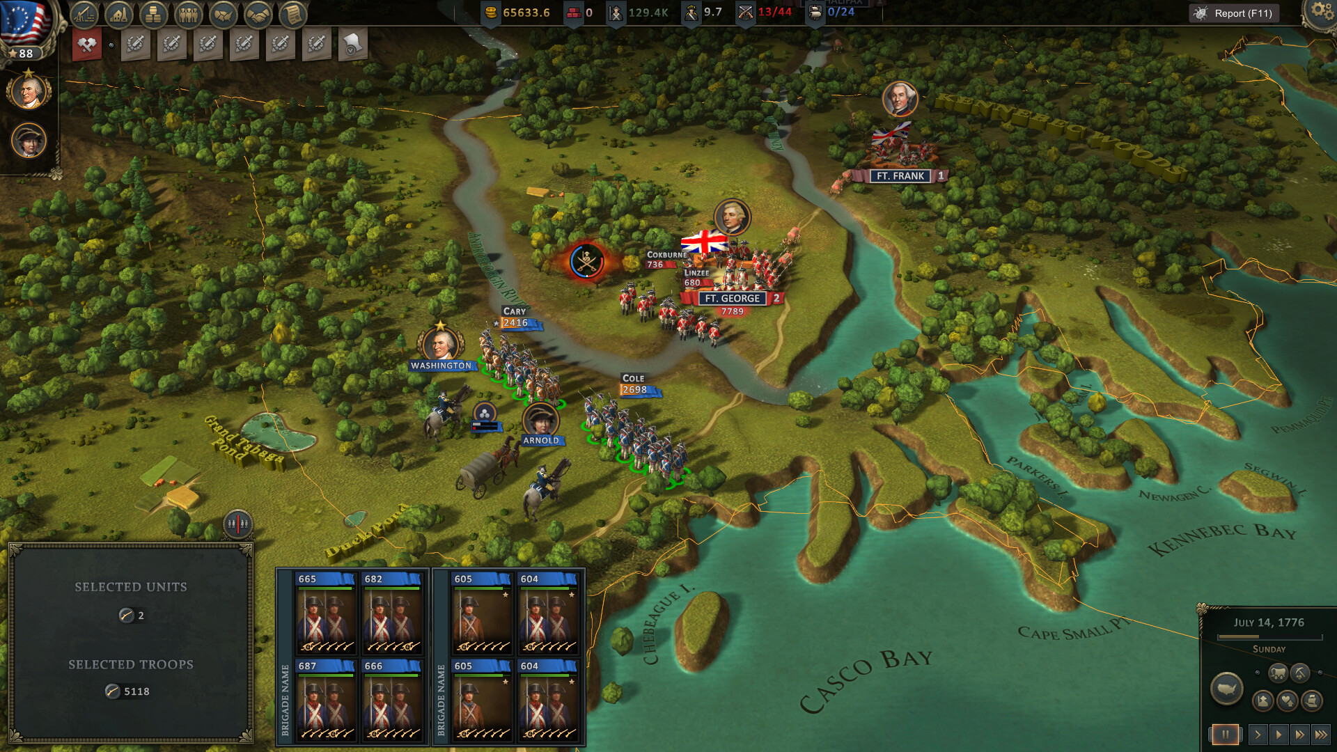 Ultimate General: American Revolution PC Steam Account