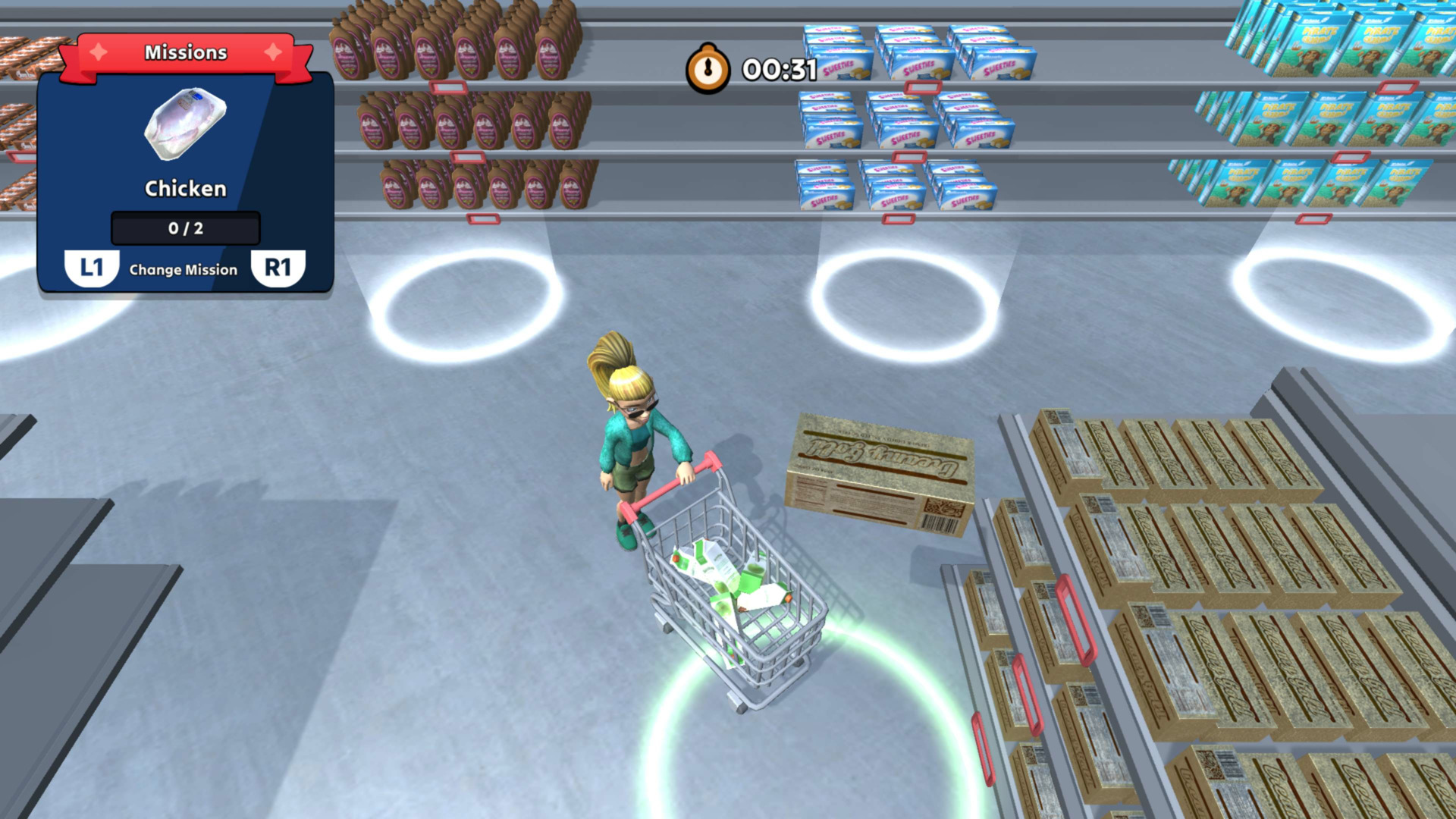 Supermarket Shopping Simulator PS4 Account