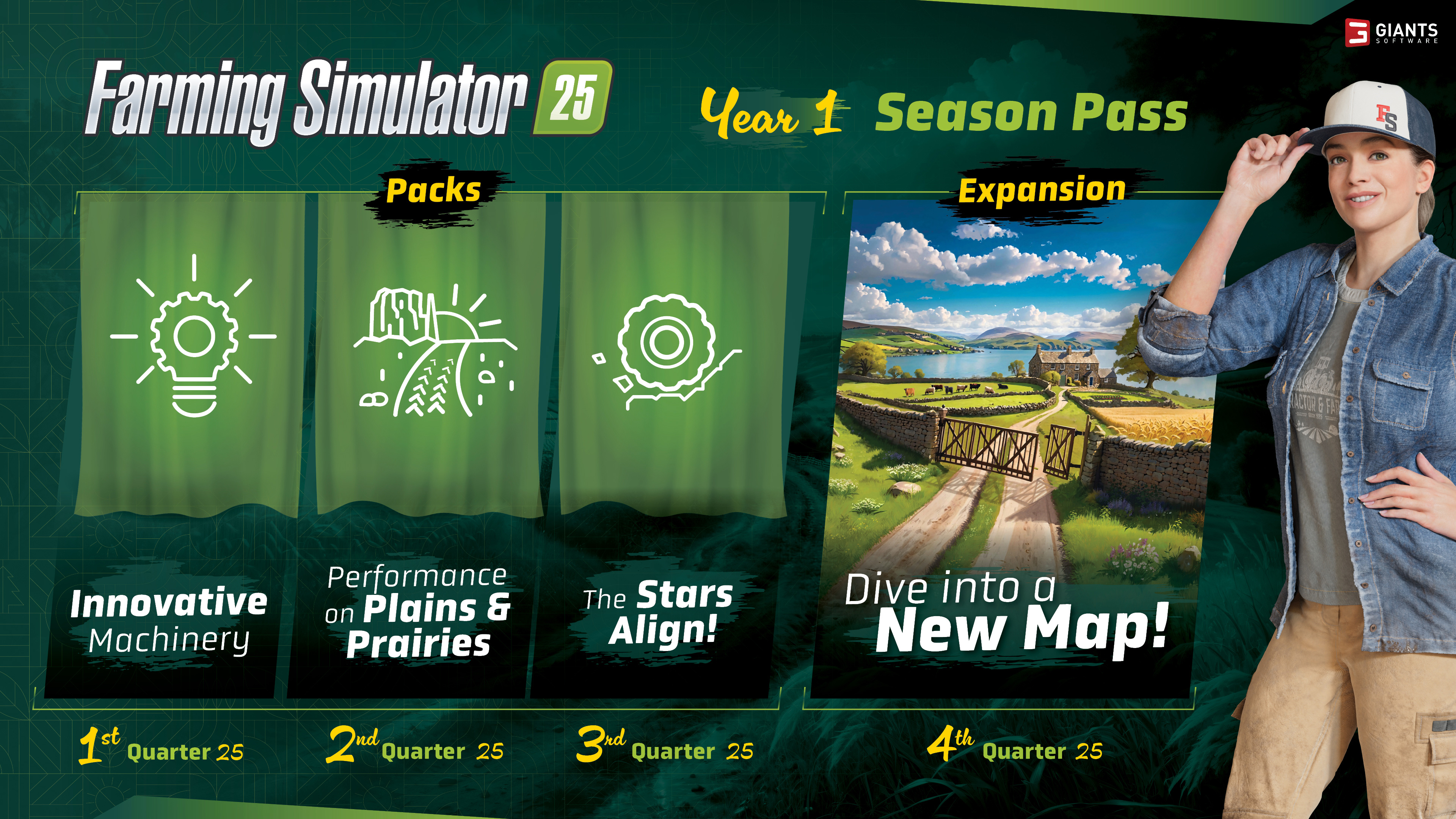 Farming Simulator 25 - Year 1 Bundle PC Steam Account