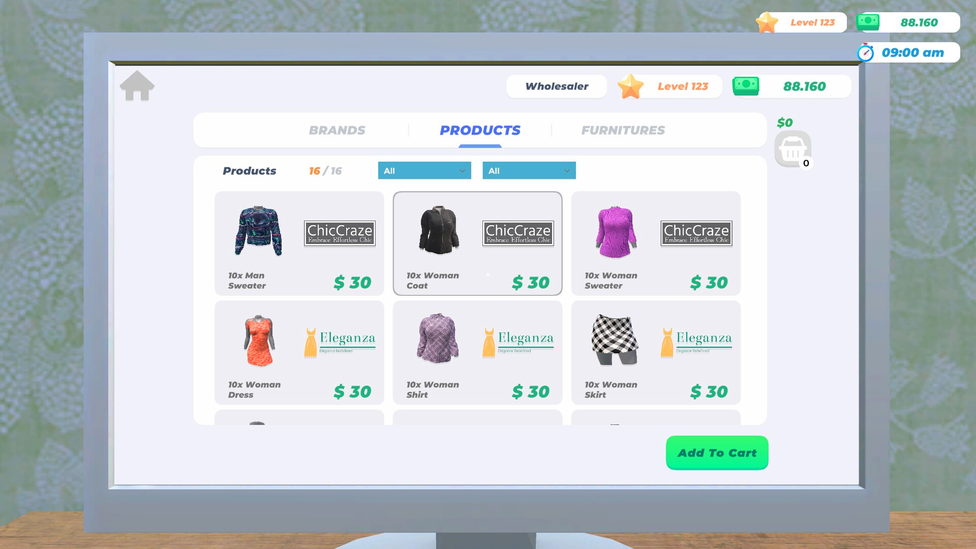 Clothing Store Simulator PC Steam Account