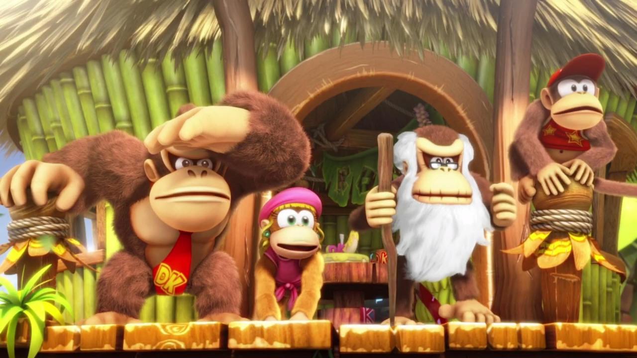 Donkey Kong Country Tropical Freeze Nintendo Switch Access
