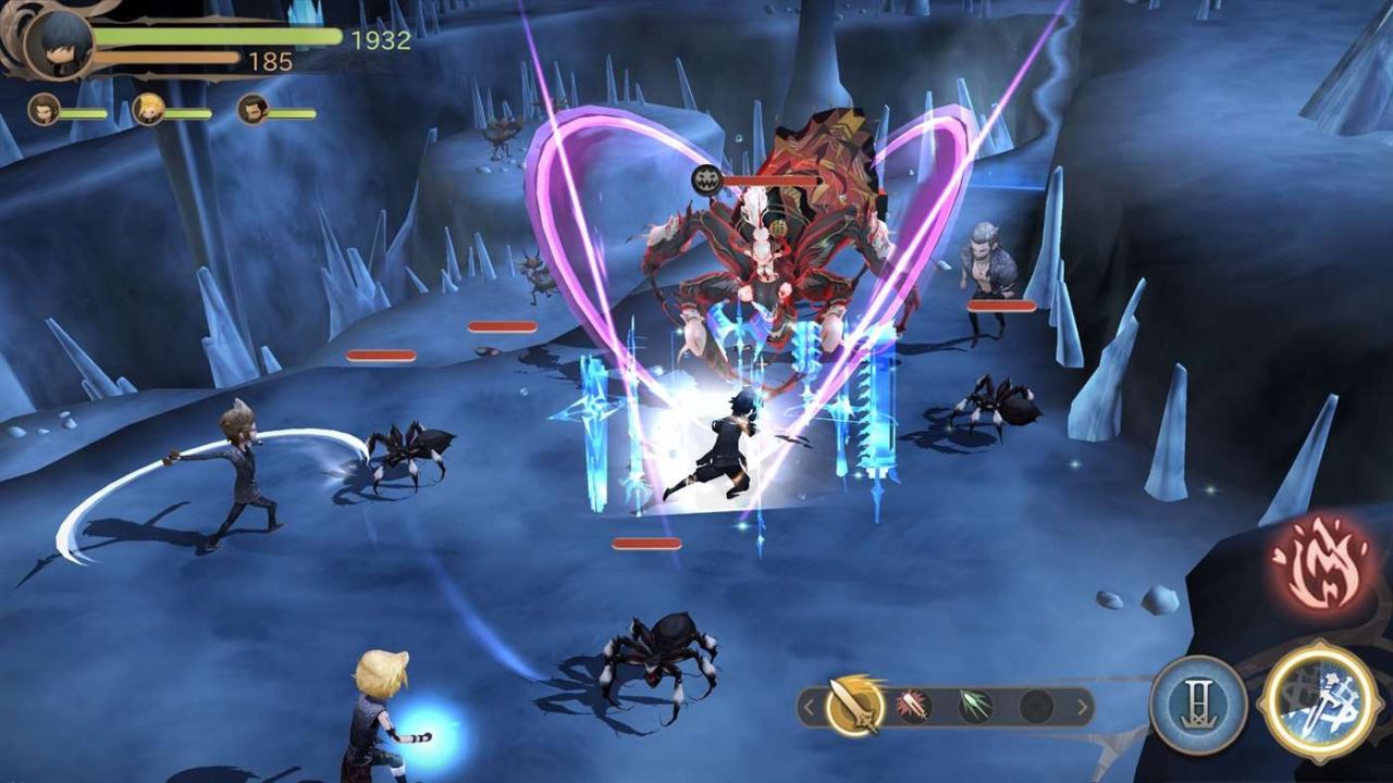 FINAL FANTASY XV: Pocket Edition HD Nintendo Switch Access