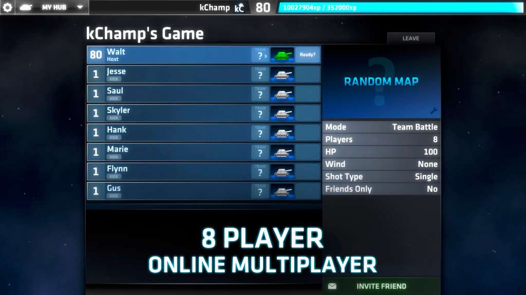 ShellShock Live PC Steam Account