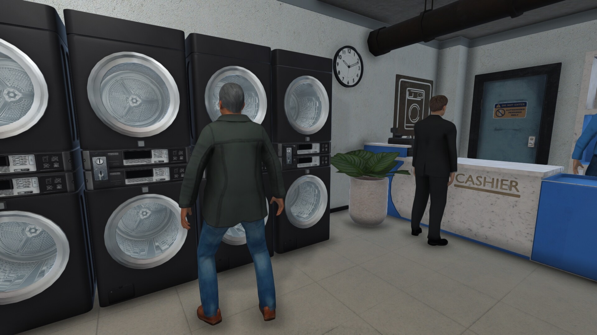 Laundry Store Simulator PC Steam Account