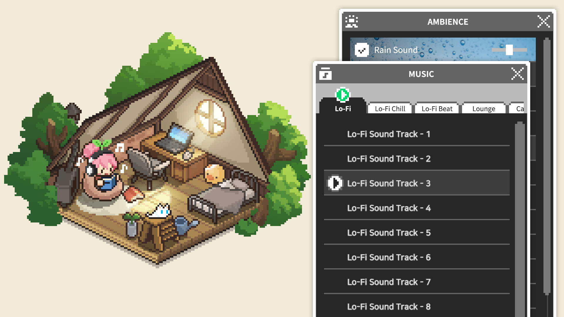 Mini Cozy Room: Lo-Fi PC Steam CD Key