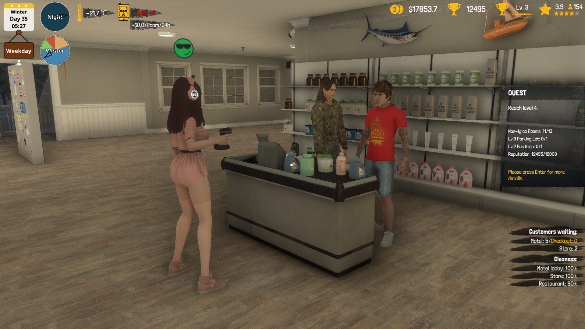 Arctic Motel Simulator PC Steam Account
