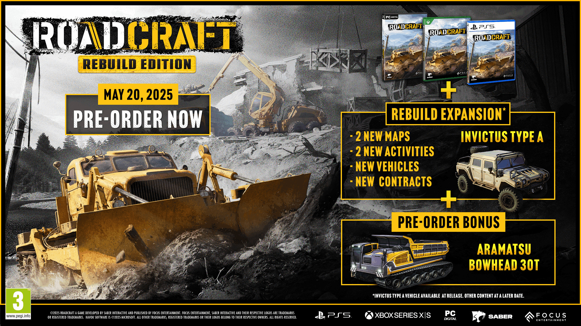 RoadCraft Rebuild Edition PS5 Account
