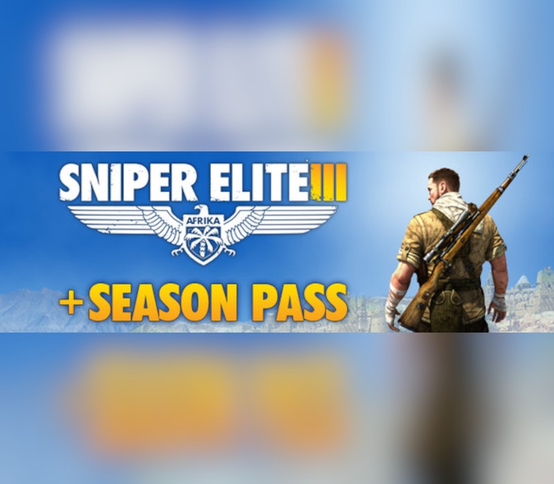 Sniper Elite 3 + Season Pass DLC PC Steam CD Key