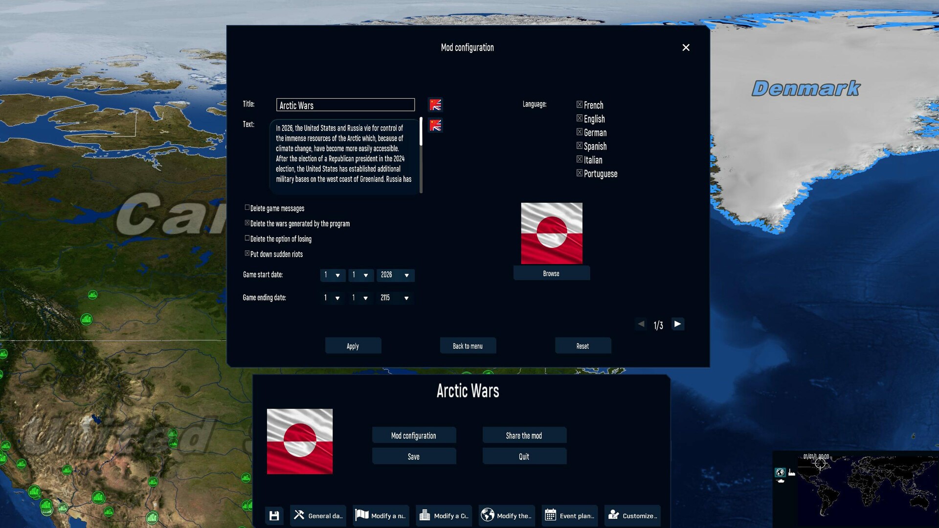 Geo-Political Simulator 5 - Modding Tool Add-on DLC PC Steam CD Key