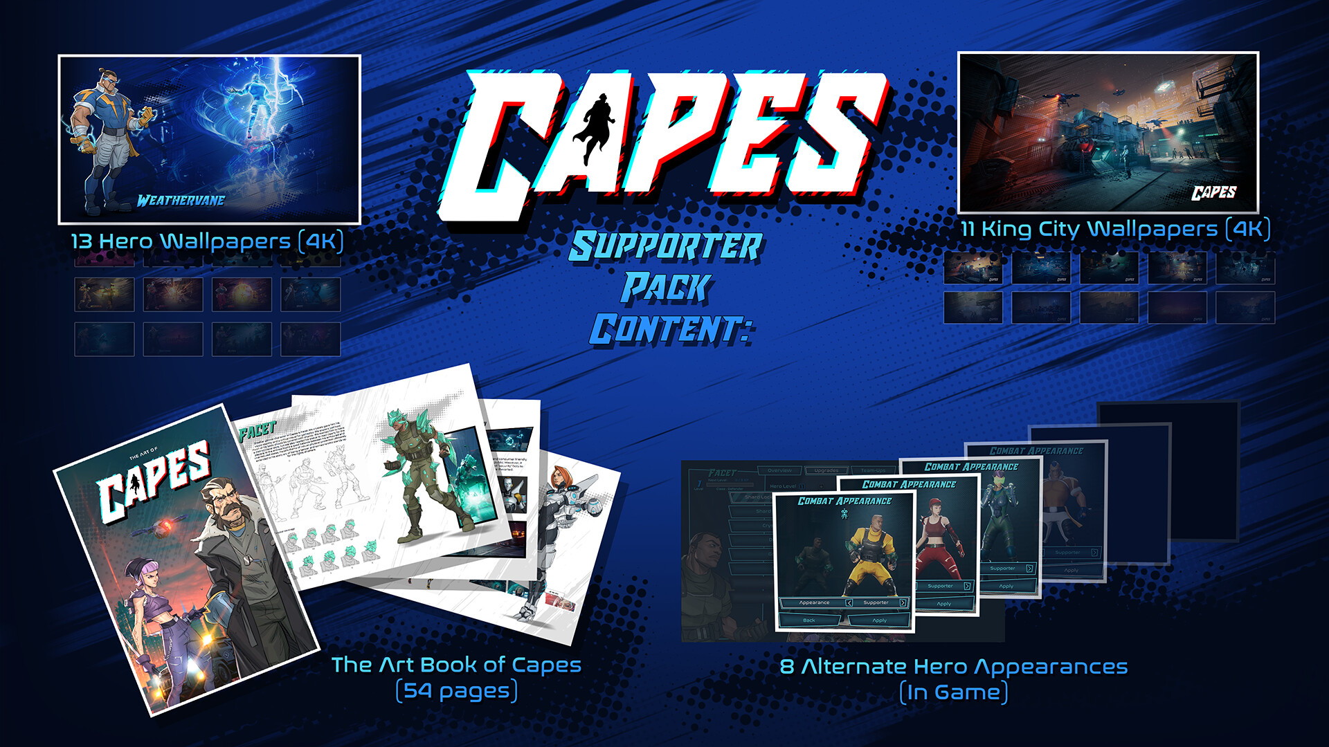Capes - Supporter Pack DLC PC Steam Klucz cyfrowy