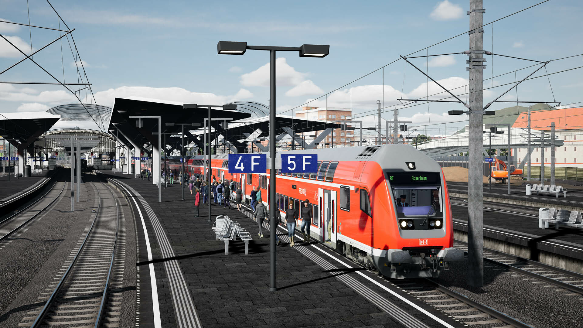 Train Sim World 5 - Bahnstrecke Salzburg - Rosenheim Route Add-On DLC EU XBOX One / Xbox Series X|S CD Key