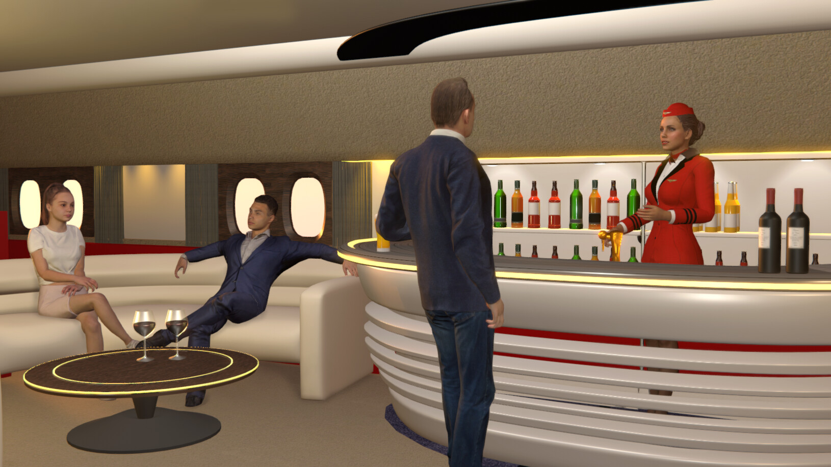 Cabin Crew Life Simulator PC Steam Account