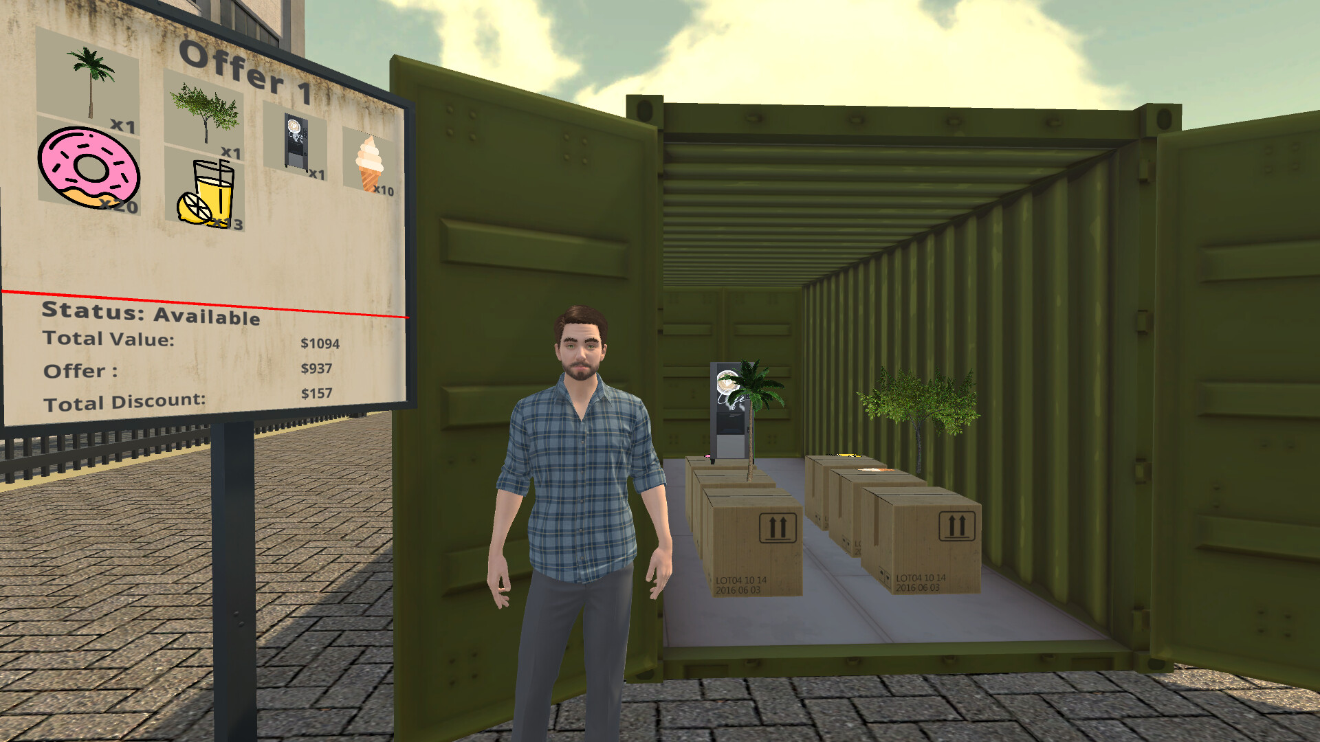 Valet Simulator: Parking & Business PC Steam Account