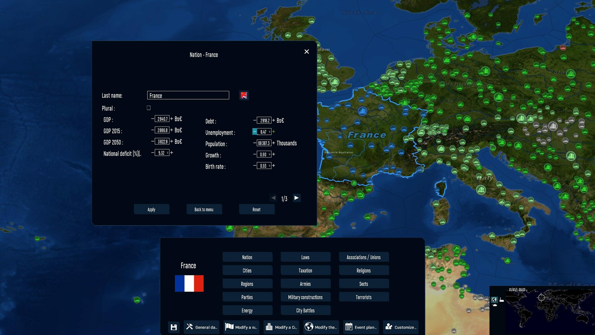 Geo-Political Simulator 5 - Modding Tool Add-on DLC PC Steam CD Key