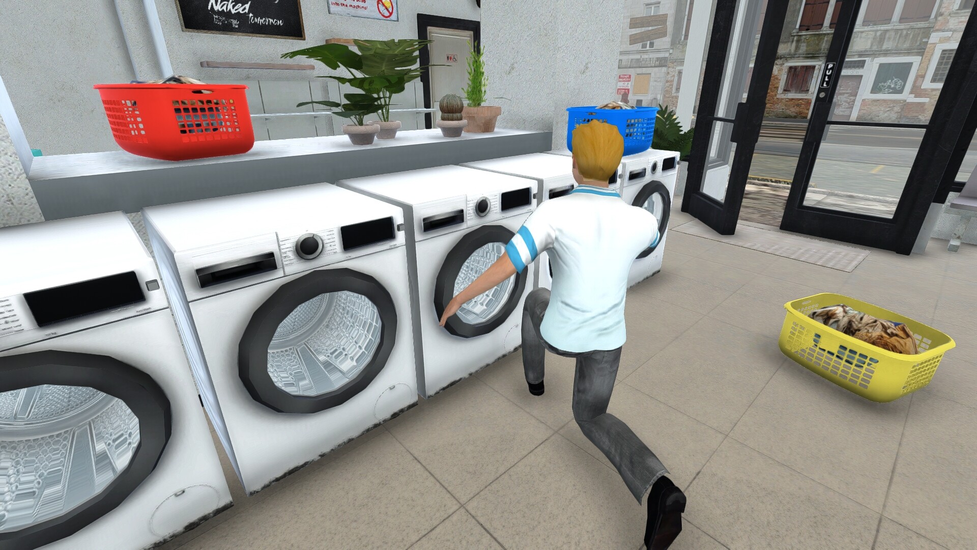 Laundry Store Simulator PC Steam Account