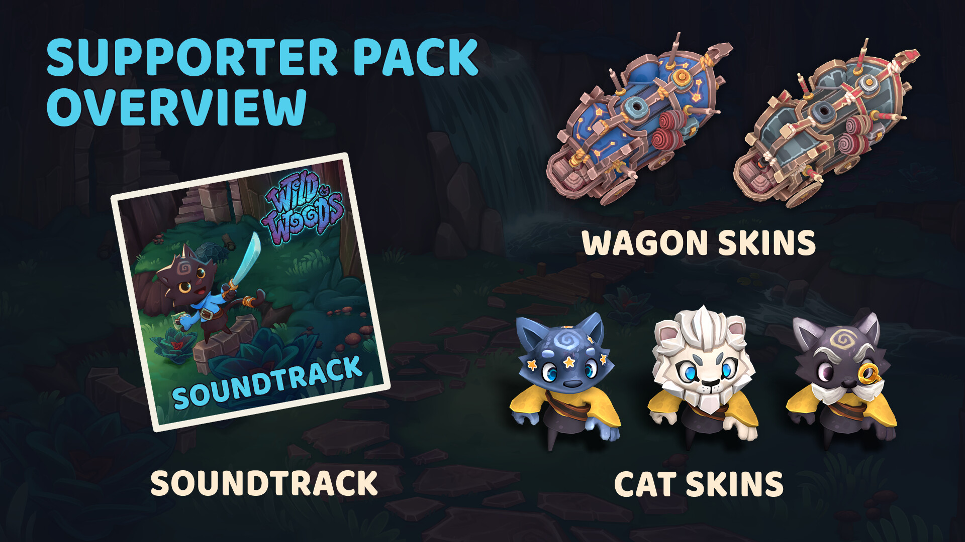 Wild Woods - Supporter Pack DLC PC Steam Klucz cyfrowy