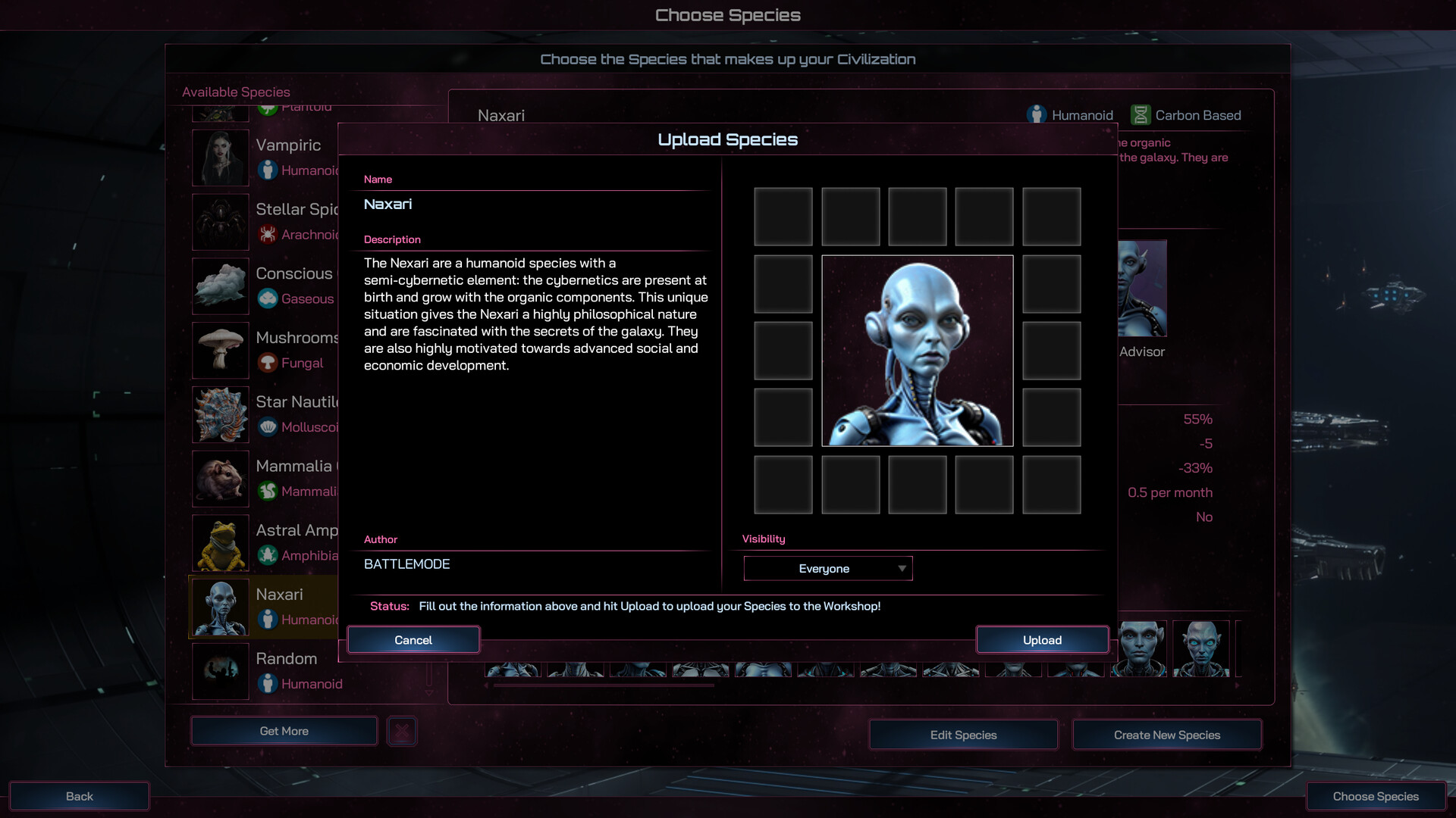 Galactic Civilizations IV - Species Pack DLC PC Steam Klucz cyfrowy