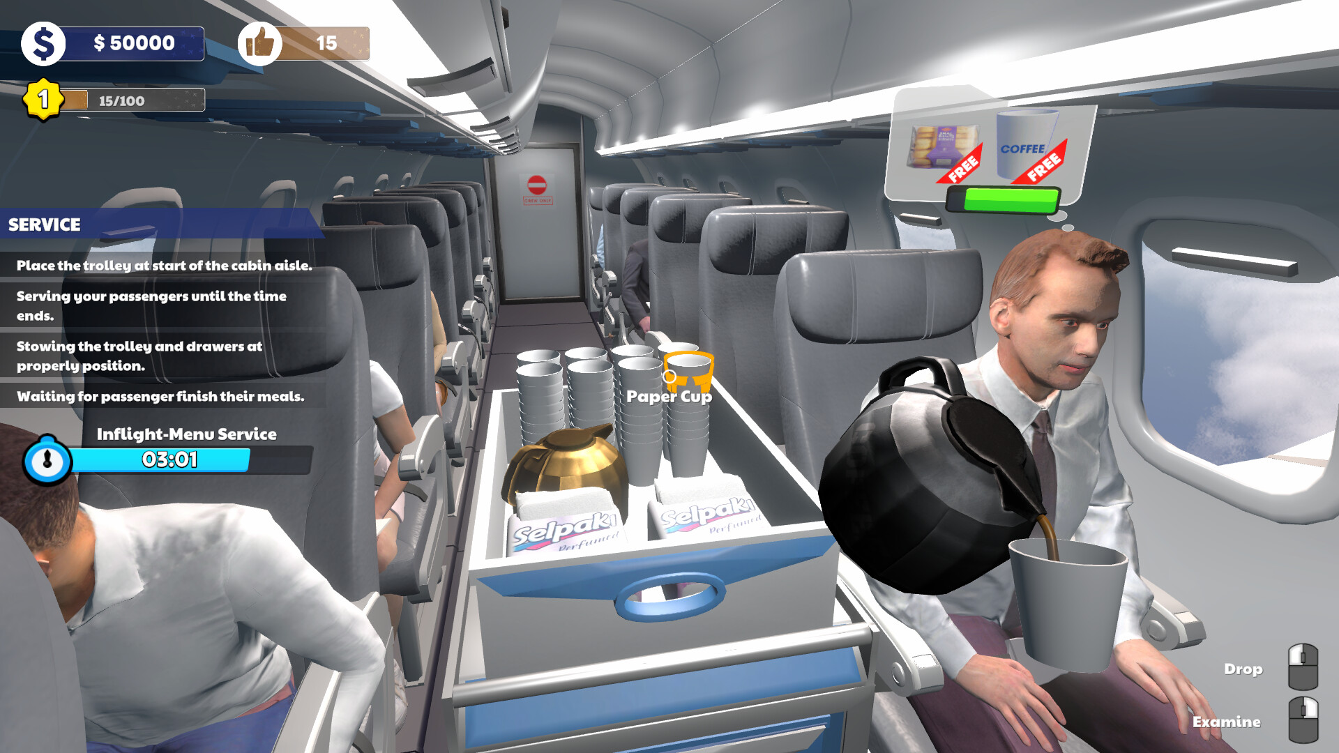 Cabin Crew Life Simulator PC Steam Account