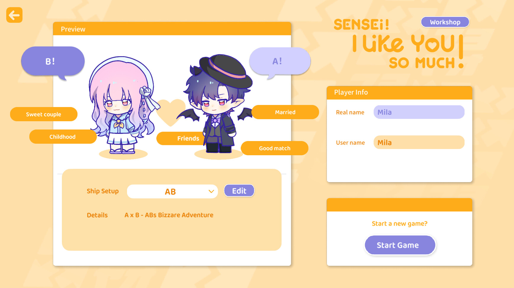 Sensei! I Like You So Much! PC Steam Account