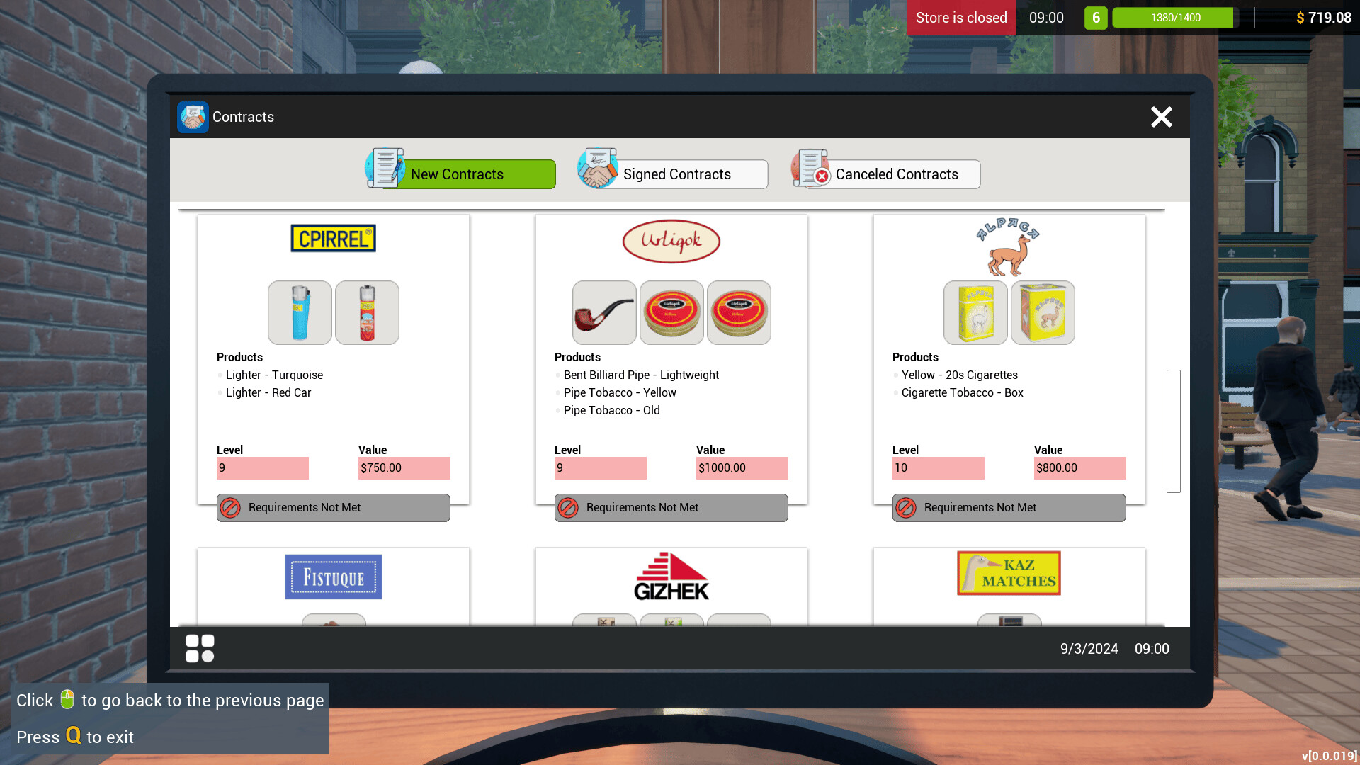 Tobacco Shop Simulator PC Steam Account