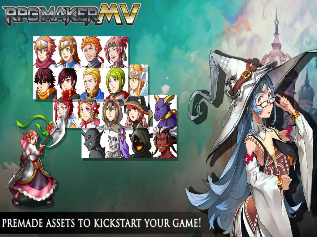 RPG Maker MV Bundle PC Steam Account