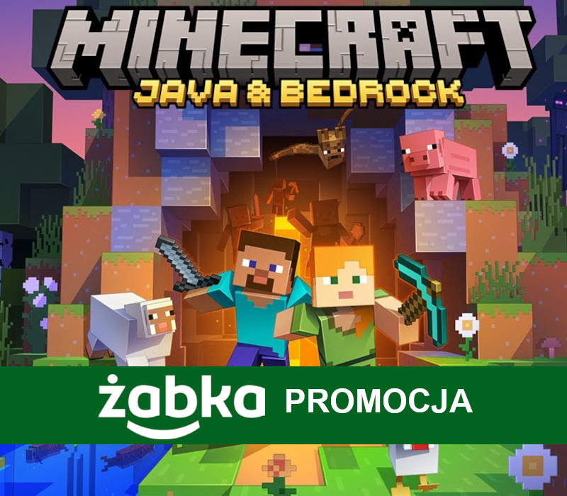 Żabka Promo - Minecraft: Java & Bedrock Edition for PC Windows 10 CD K