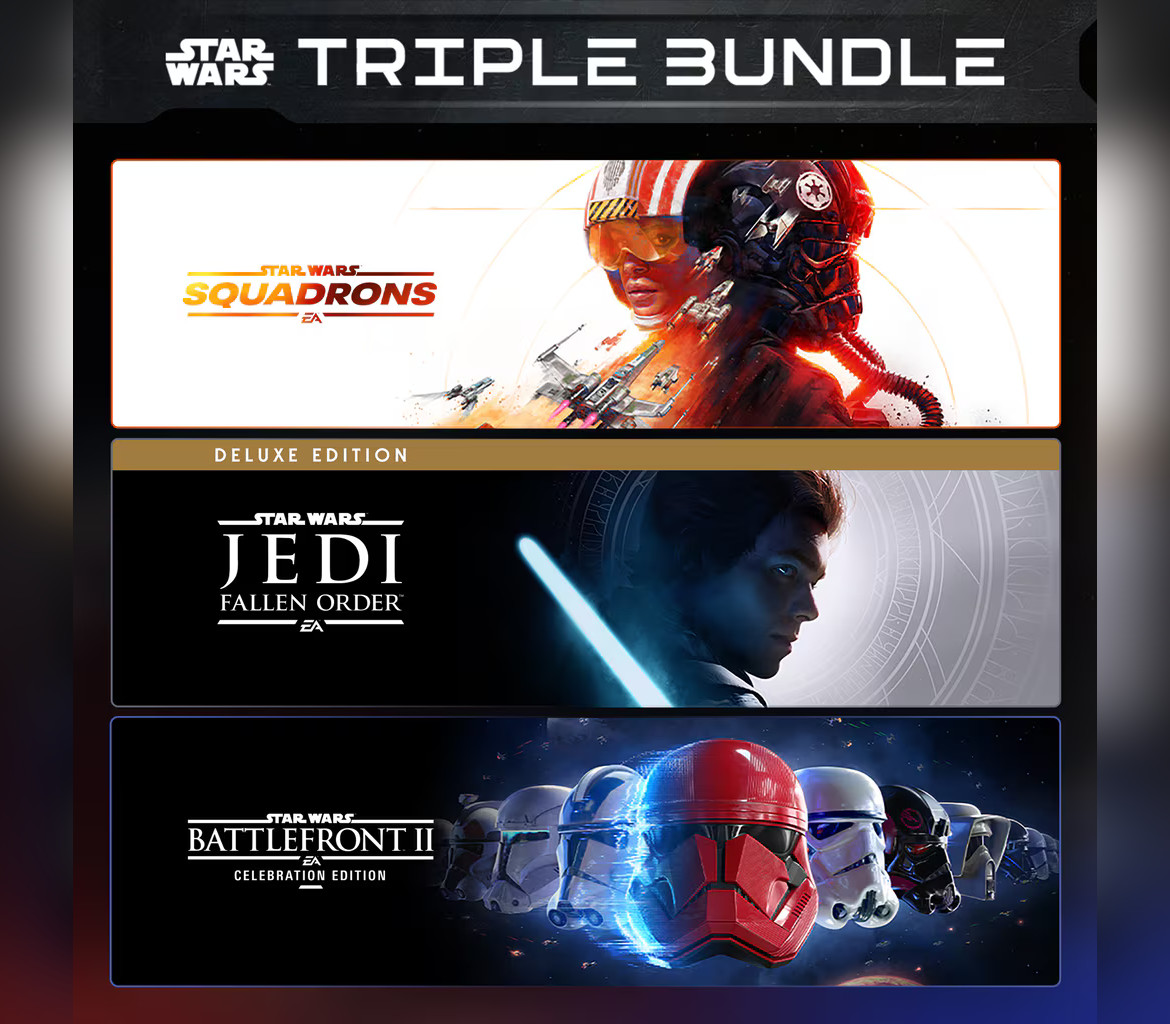 EA STAR WARS Triple Bundle XBOX One / Xbox Series X|S CD Key