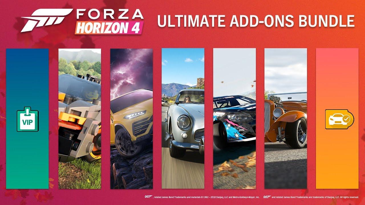 Forza Horizon 4 - Ultimate Add-Ons Bundle DLC XBOX One / Xbox Series X|S / PC CD Key