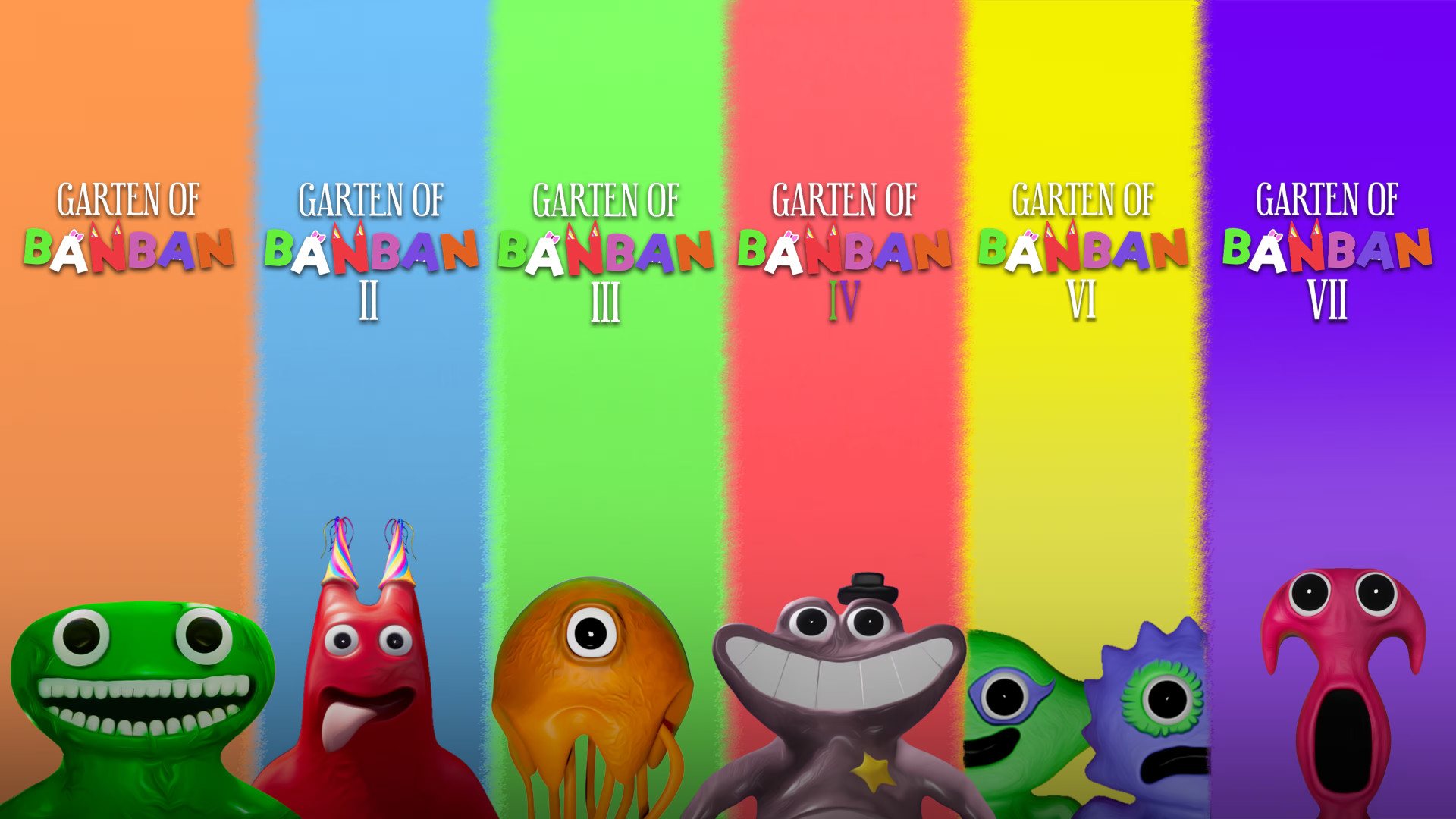 Garten of Banban Bundle: 1 + 2 + 3 + 4 + 6 + 7 XBOX One / Xbox Series X|S Account