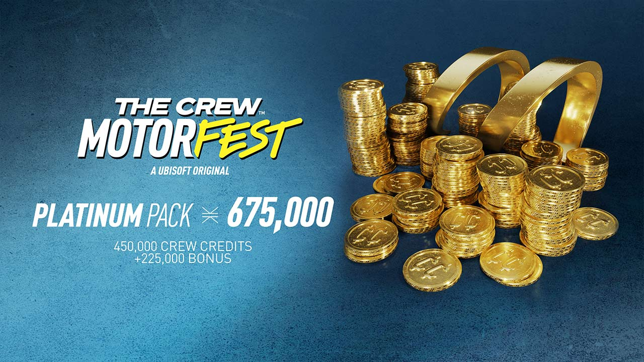 The Crew Motorfest VC Platinum Pack - 675,000 Crew Credits DLC XBOX One / Xbox Series X|S CD Key