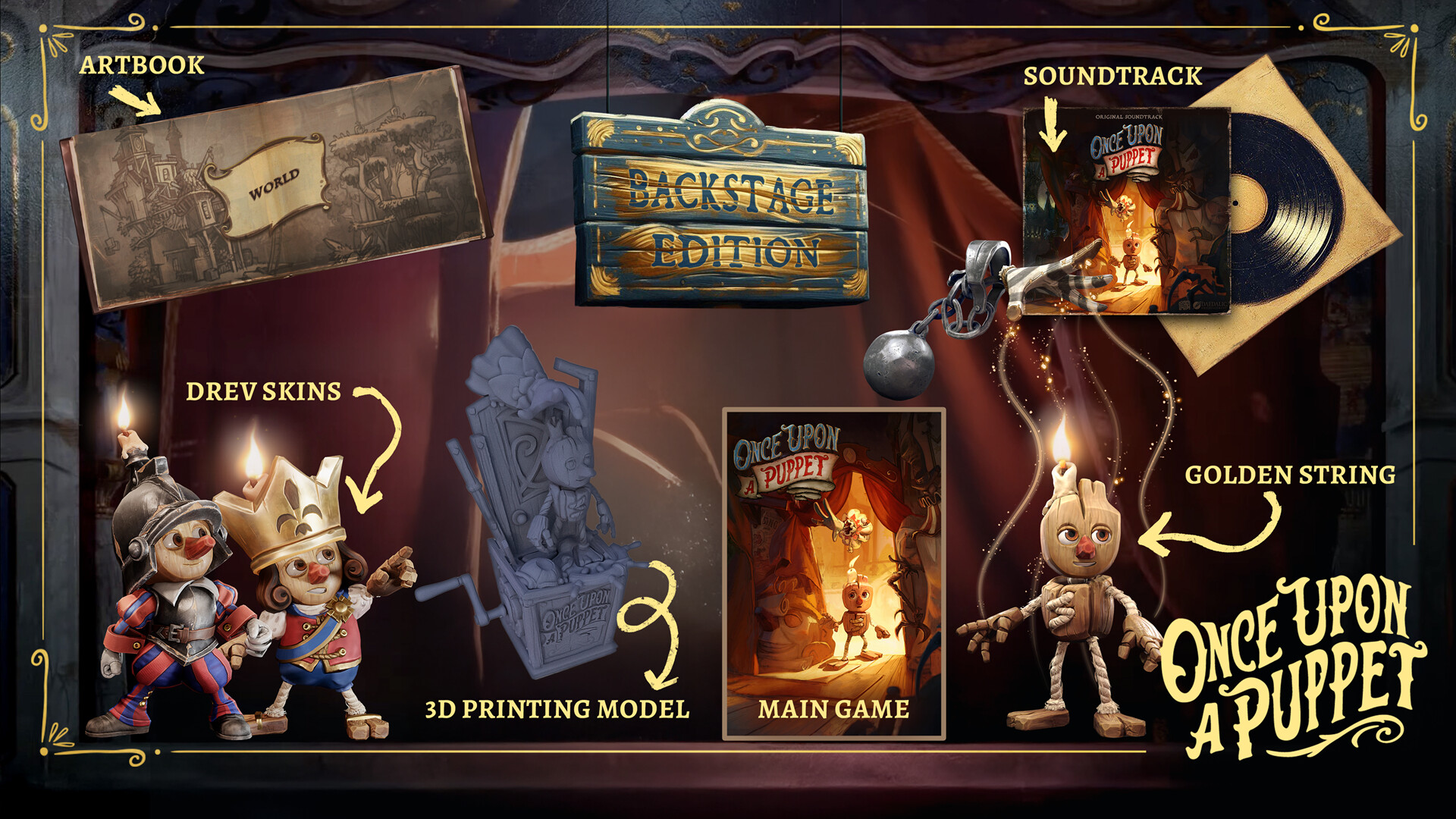 Once Upon A Puppet - Supporter Pack DLC PC Steam CD Key