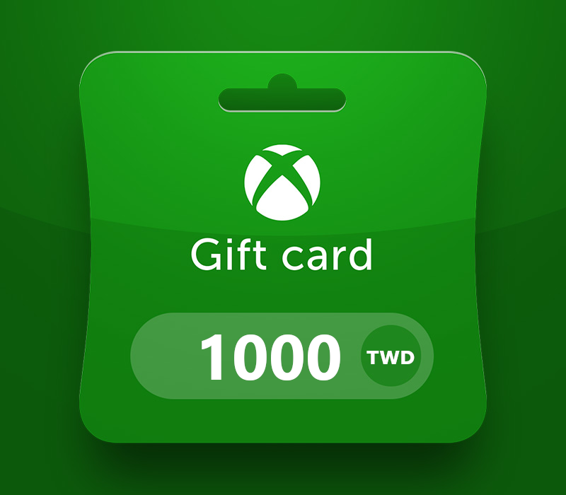 XBOX Live TWD 1000 Prepaid Card TW