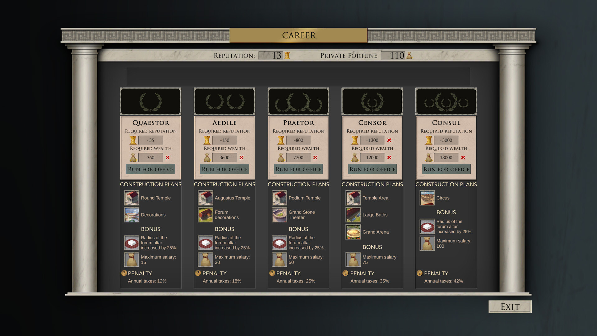 Pax Augusta PC Steam Account