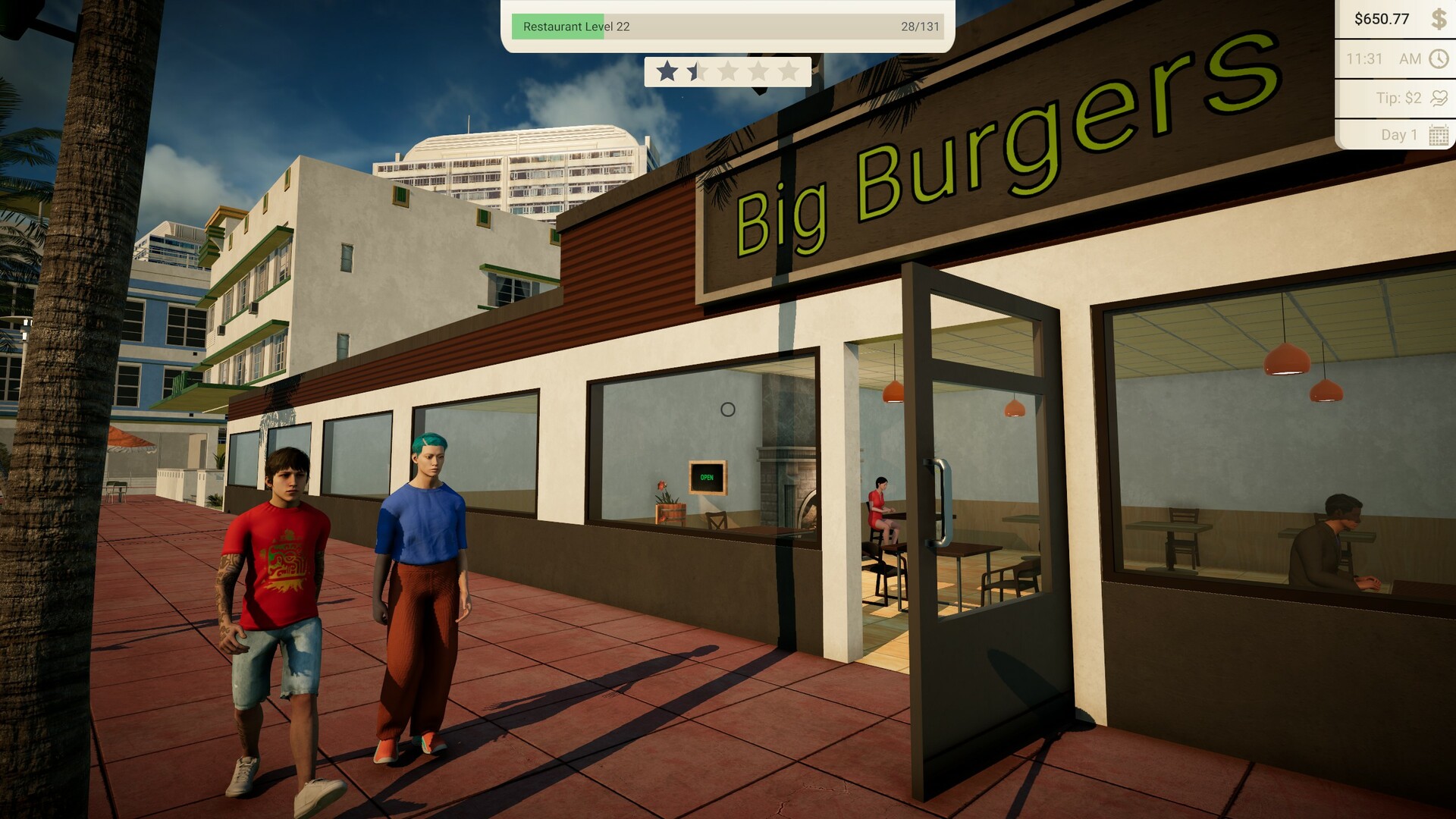 Restaurant Owner: A Restaurant Simulator PC Steam Account