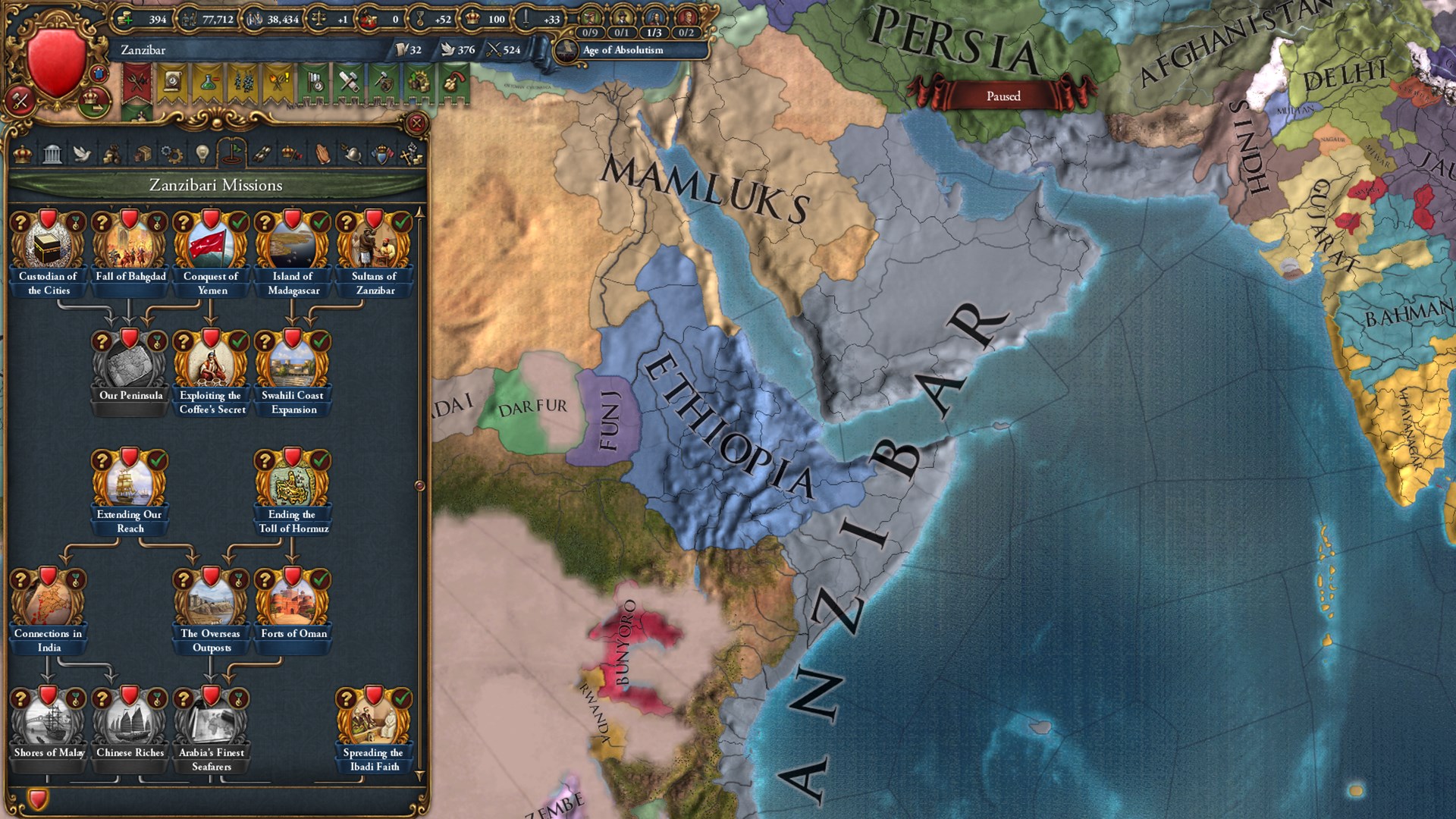 Europa Universalis IV - Winds of Change DLC PC Steam CD Key