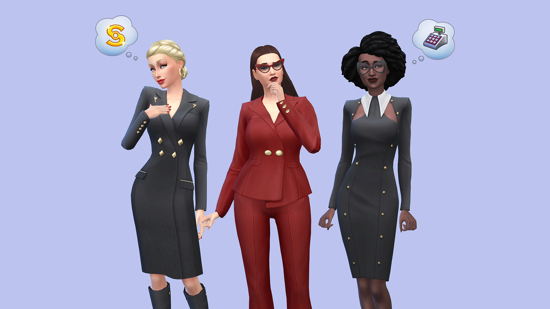 The Sims 4 - Business Chic Kit DLC PC EA App CD Key
