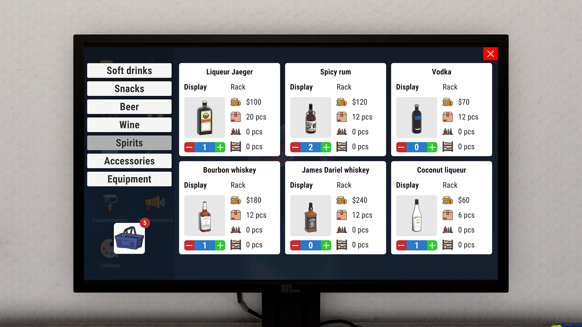 Liquor Store Simulator PC Steam Account