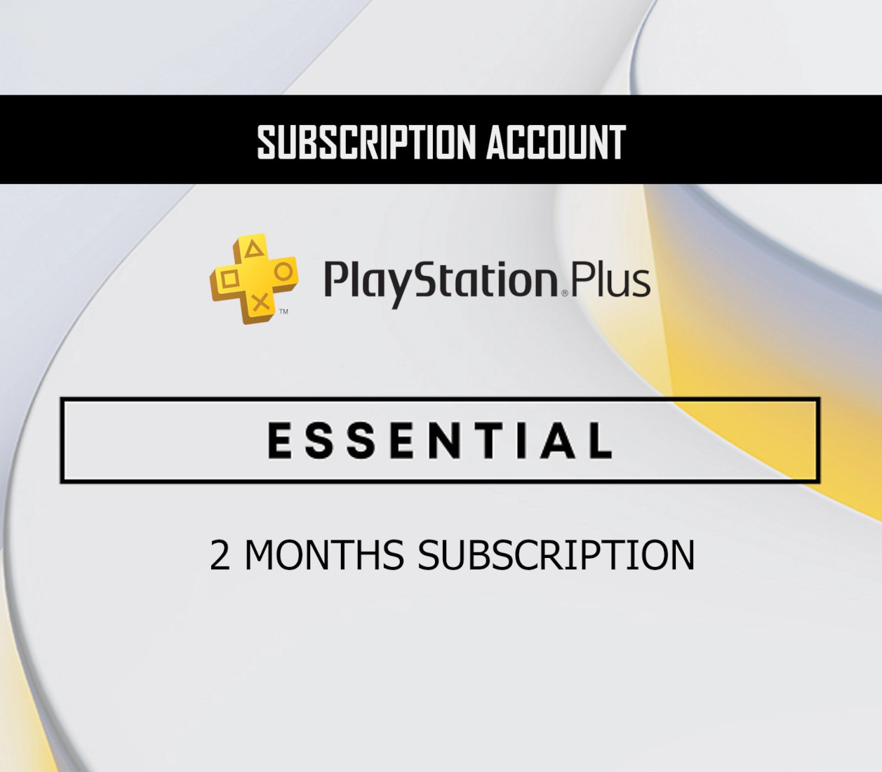 PlayStation Plus Essential 2 Months Subscription ACCOUNT