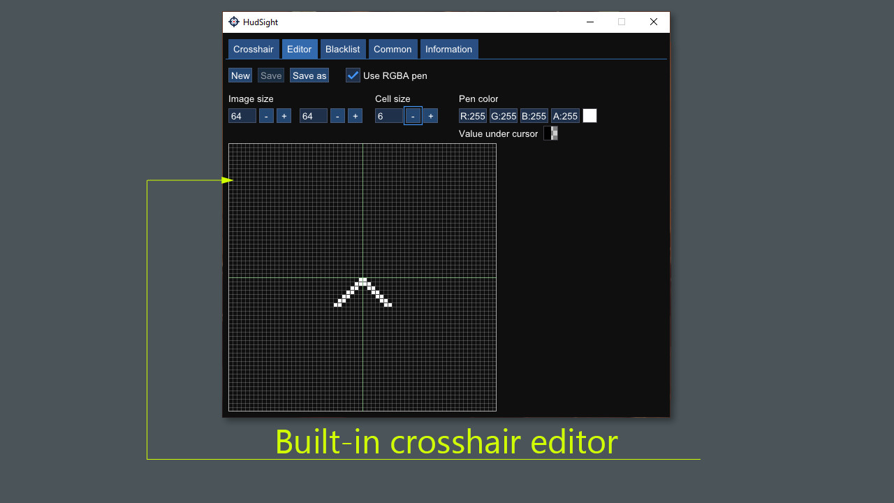 HudSight - crosshair overlay PC Steam Account