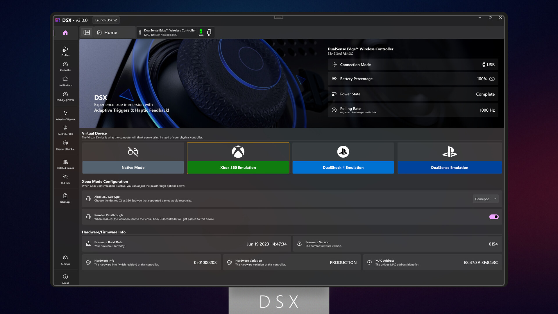 DSX PC Steam Account