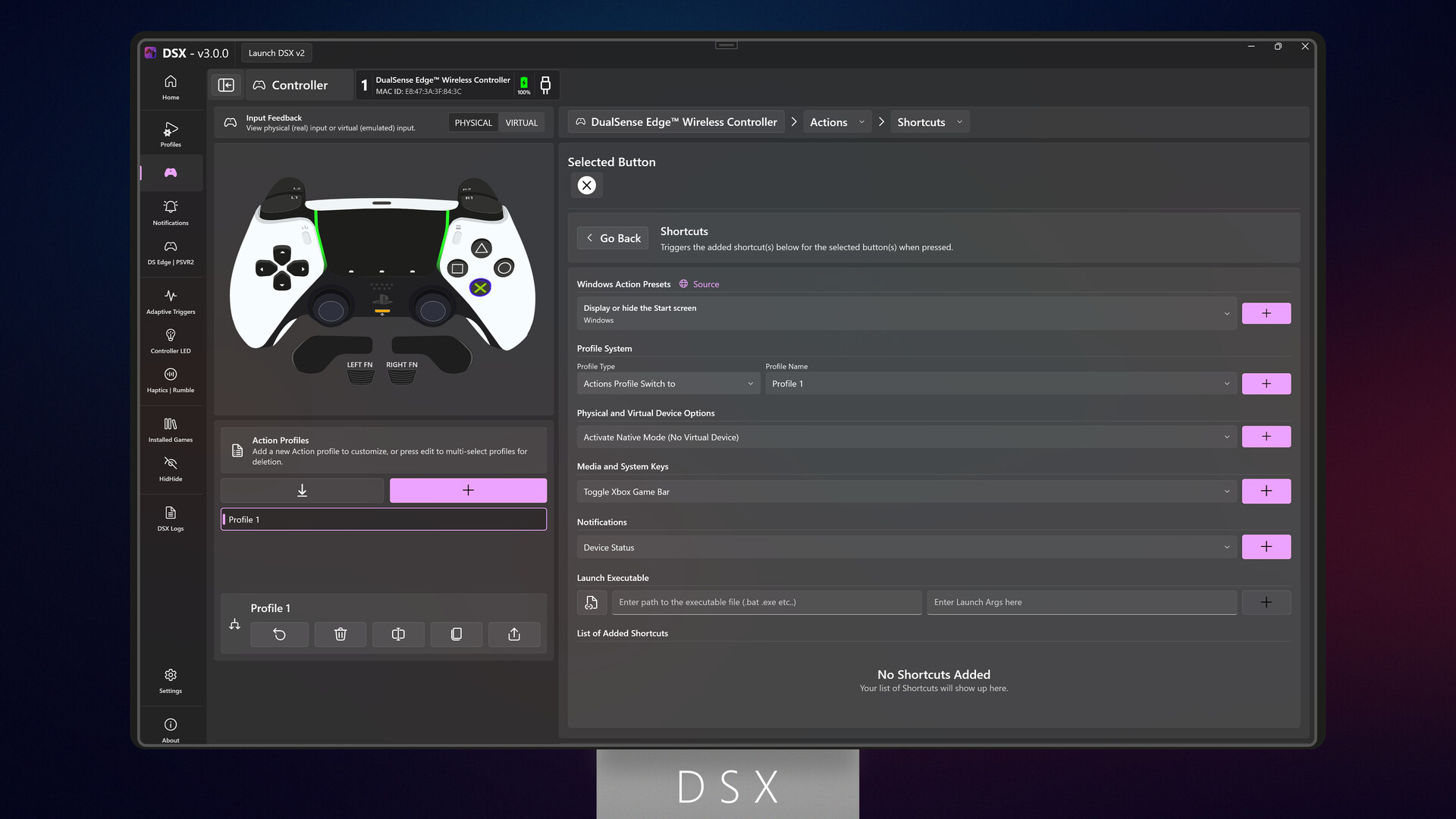 DSX PC Steam Account