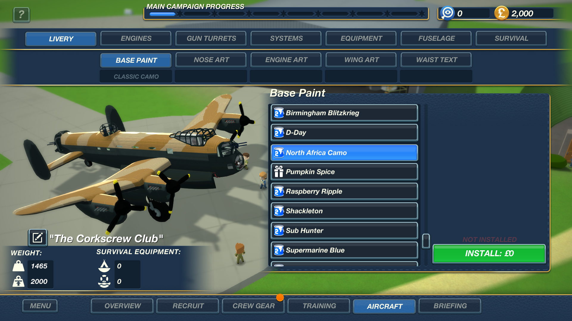 Bomber Crew - Skin Pack 2 DLC PC Steam CD Key