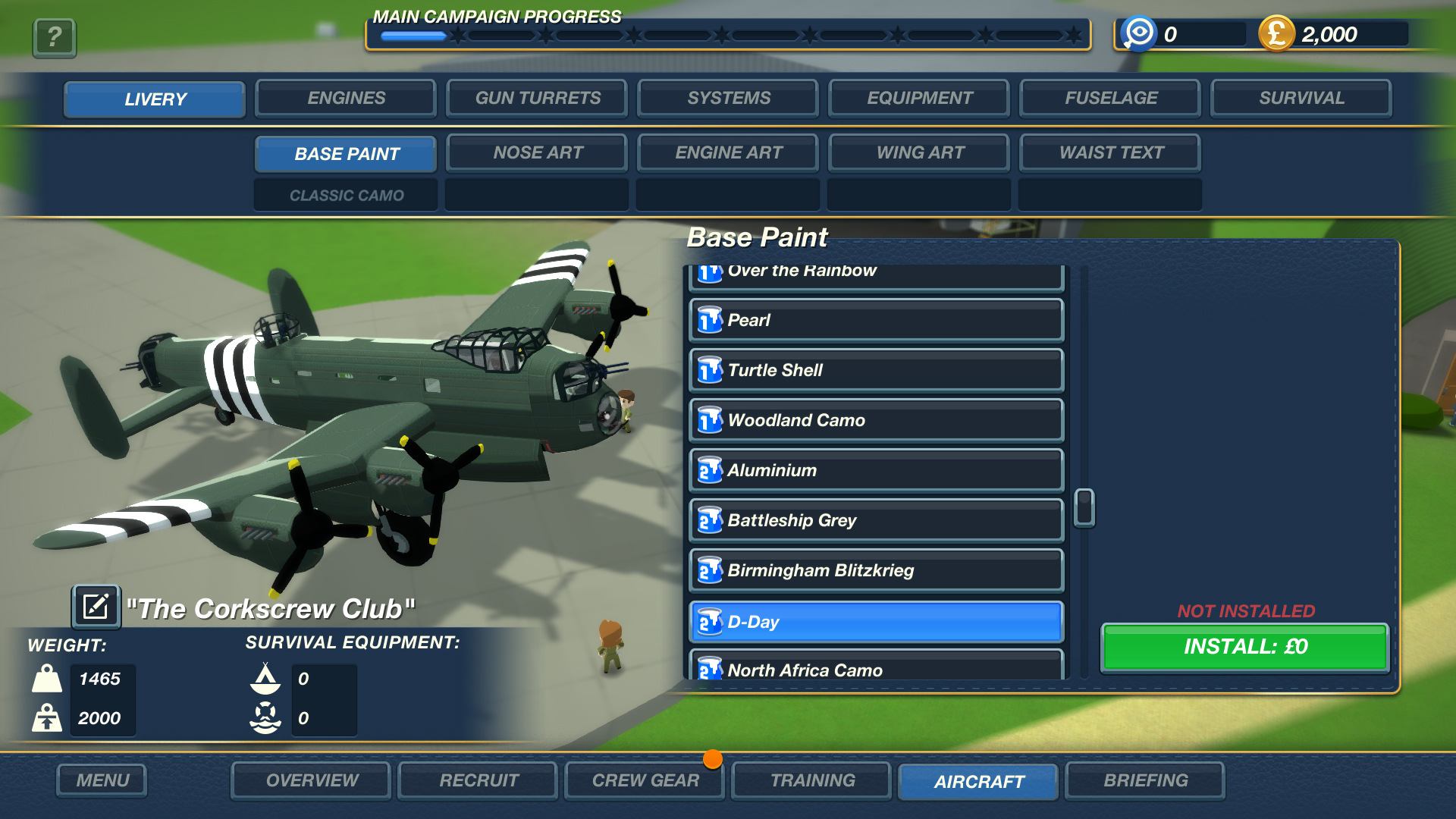 Bomber Crew - Skin Pack 2 DLC PC Steam CD Key