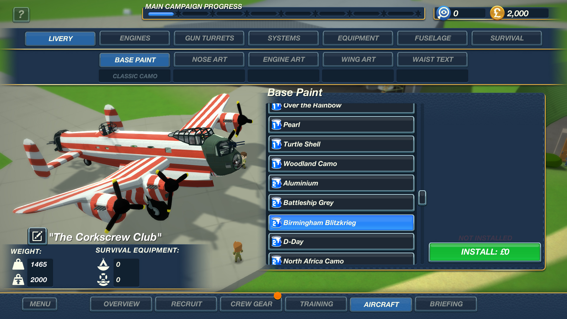 Bomber Crew - Skin Pack 2 DLC PC Steam CD Key