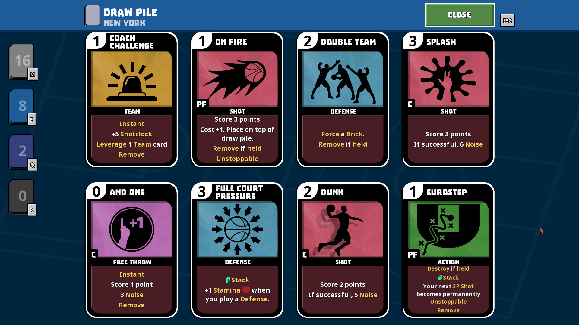 Clutchtime: Basketball Deckbuilder PC Steam CD Key