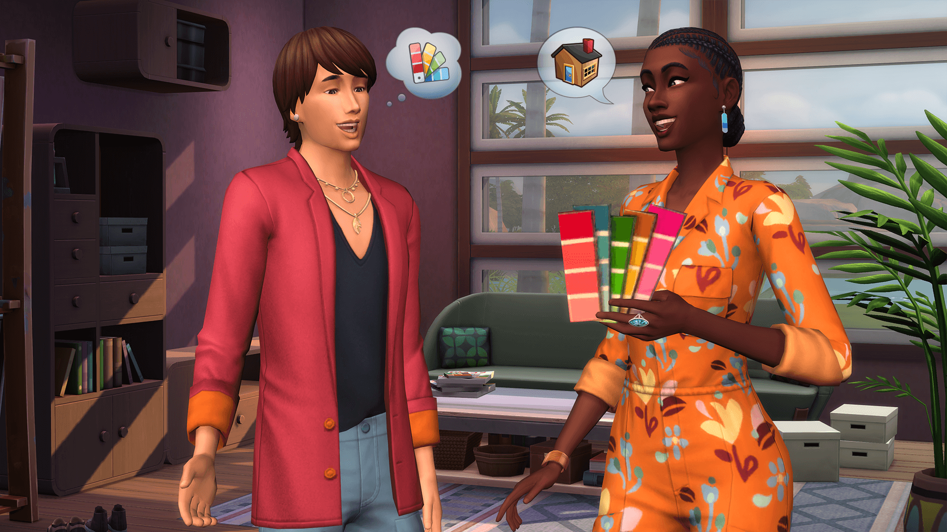 The Sims 4 + 6 DLCs Bundle v4 PC EA App Account