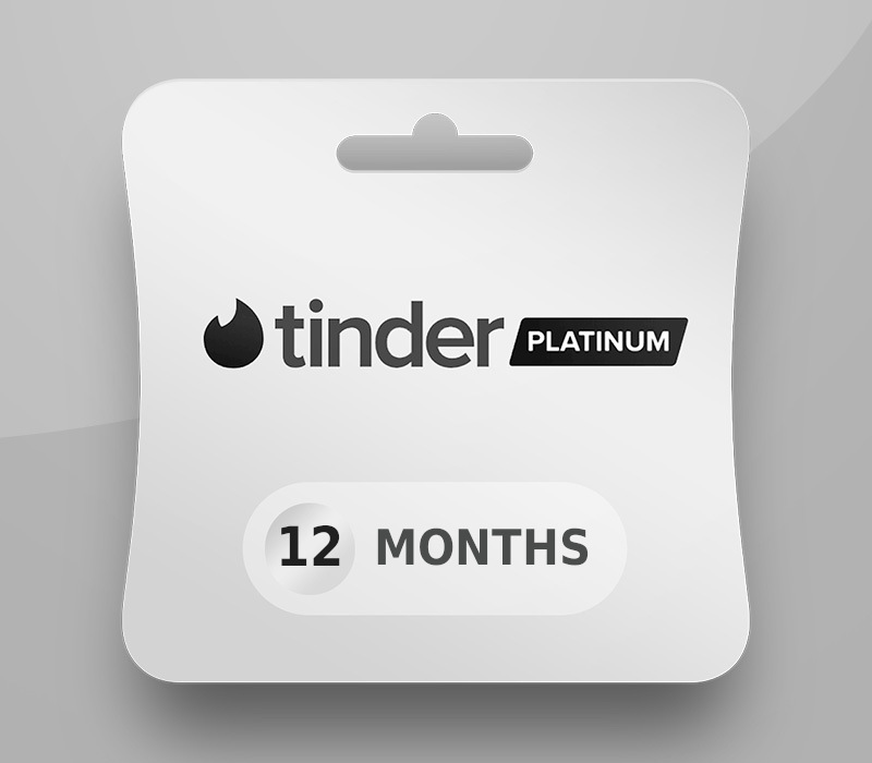 Tinder Platinum - 12 Month Subscription Key MX